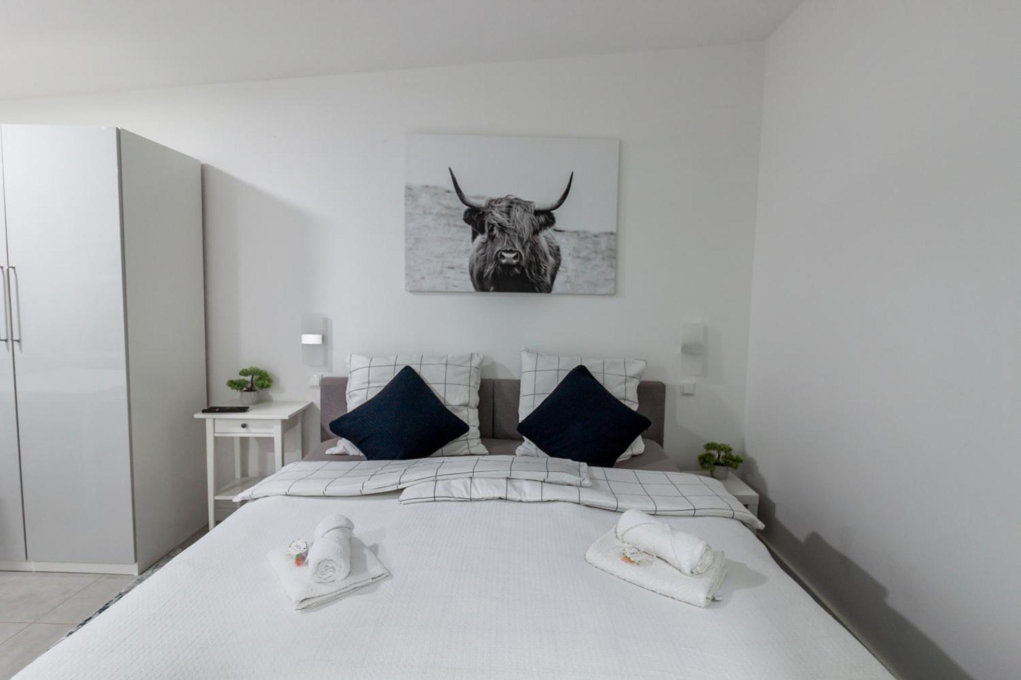 Ferienwohnung Domspatz Mit Klimaanlage มัคเดอบวร์ก ภายนอก รูปภาพ